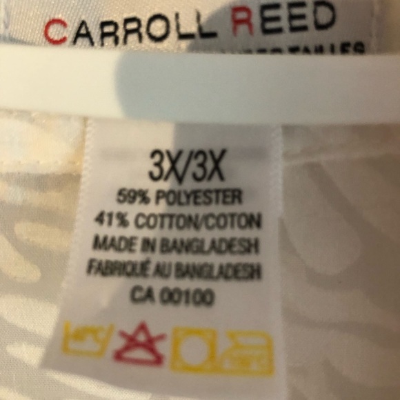 3X Ladies White Blouse. - Picture 3 of 3